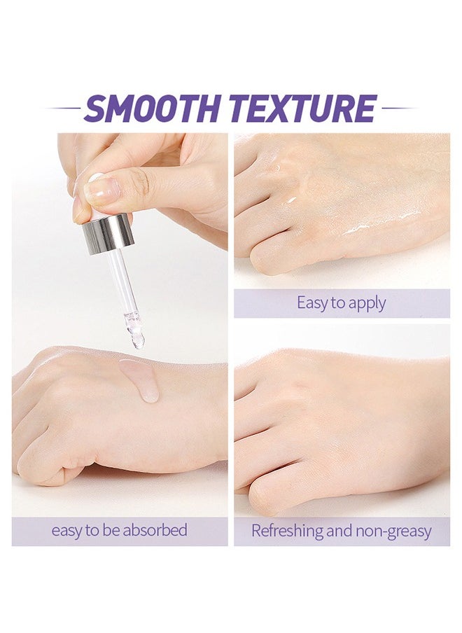 Blueberry Serum,Blueberry Face Serum Sodium Hyaluronic Acid Pure Skin Care Moisturizing Essence for Daily Care, Skin Repair, Brightening Serum for Dark Spots, Fine Lines