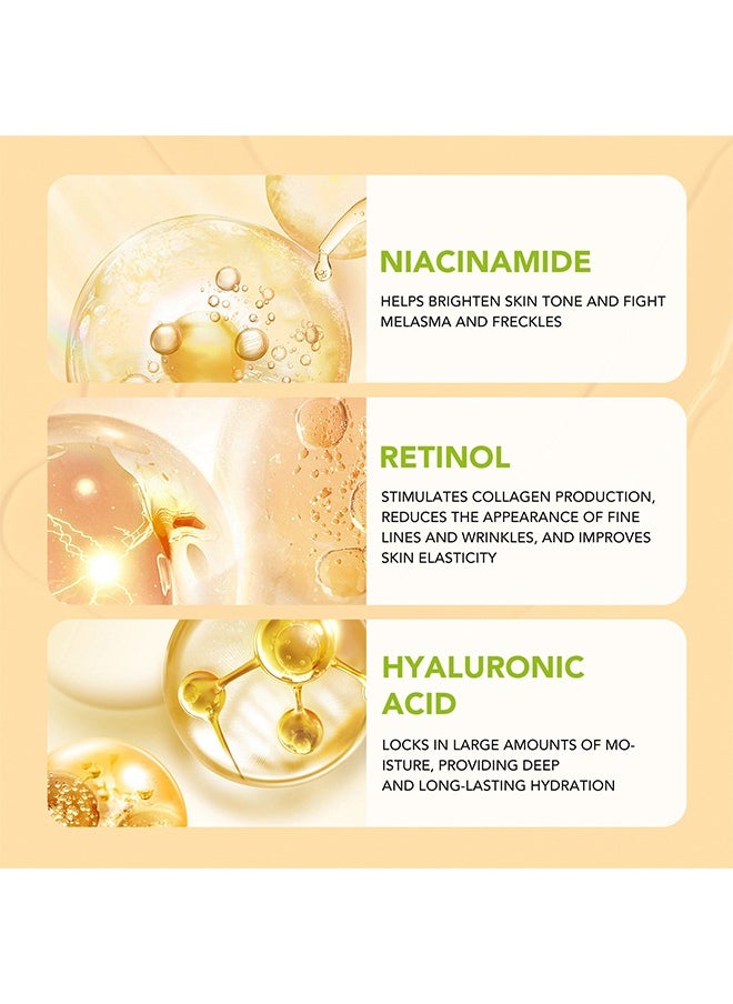 Retinol Serum , Acne Treatment&Pore minimizer, Skin Radiance Treatment Facial Retinol Serum for Spot Removal&Scar Reduction, Tretinoin Alternative Serum for Smooth Skin&Daily Skincare Routine