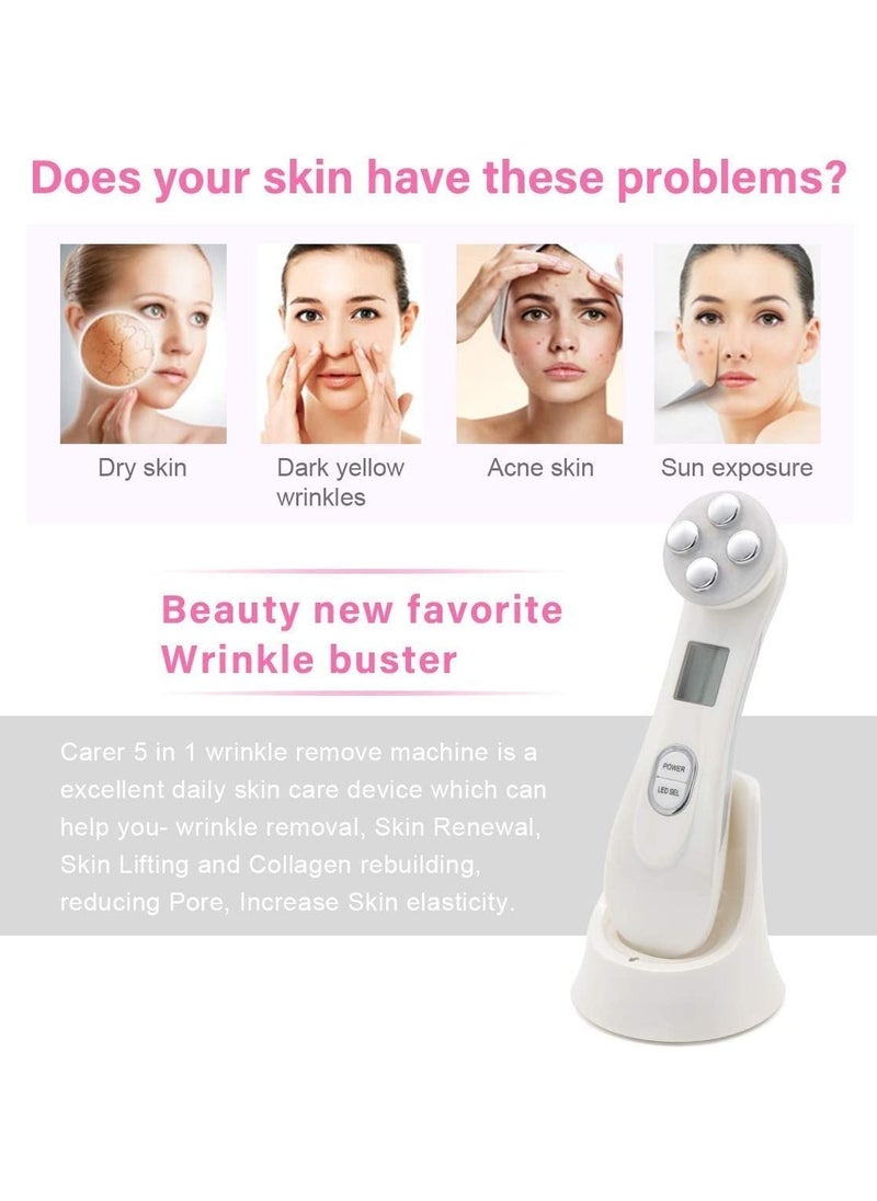 Ultimate Skincare Bundle Ultrasonic Deep Cleanser 6 In 1 Ems Slimming Led Massager