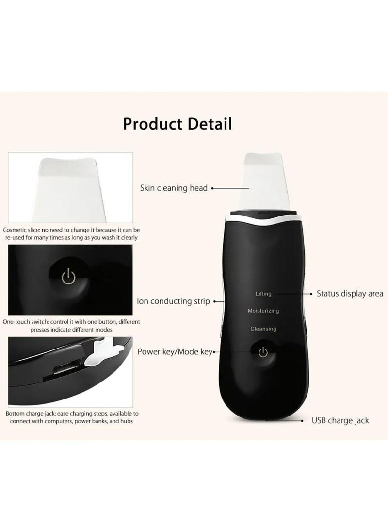 Ultimate Skincare Bundle Ultrasonic Deep Cleanser 6 In 1 Ems Slimming Led Massager