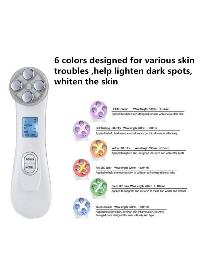 Ultimate Skincare Bundle Ultrasonic Deep Cleanser 6 In 1 Ems Slimming Led Massager