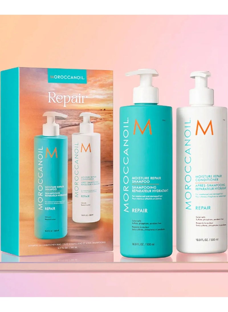 Moroccanoil  Moisture Repair Shampoo & Conditioner DUO Set 2x 500 ml