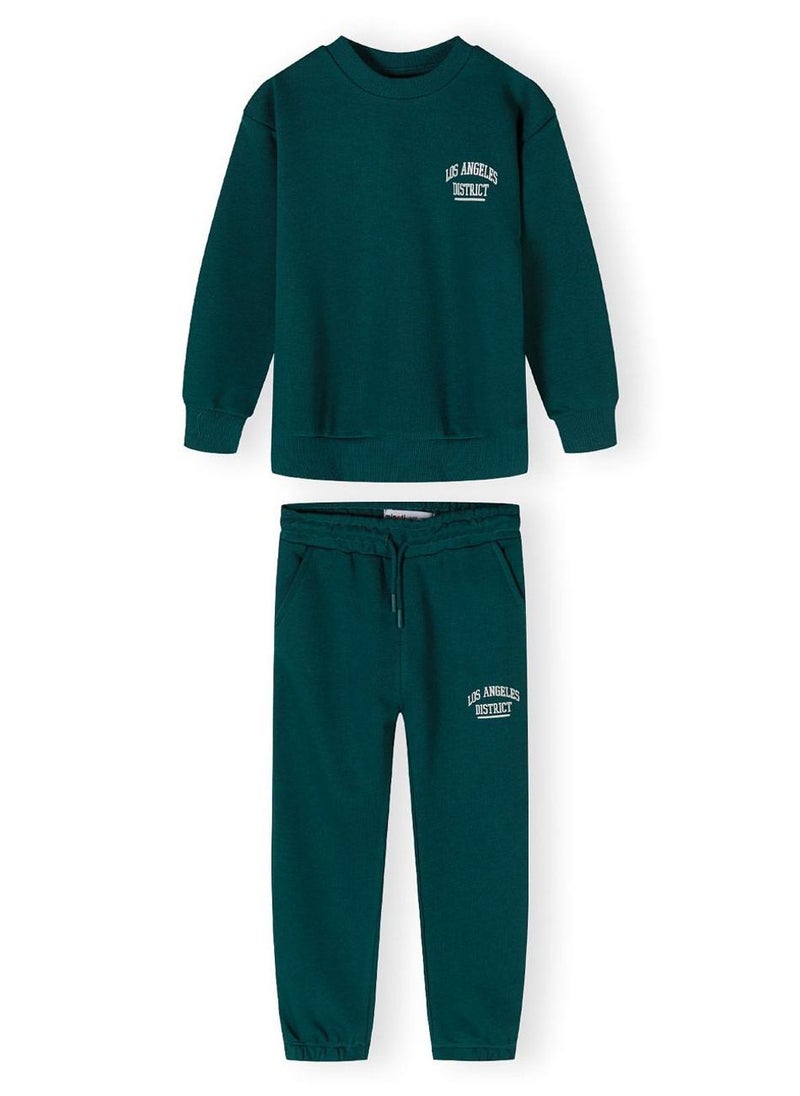 Baby Crew Neck Sweatshirt And Joggers Set