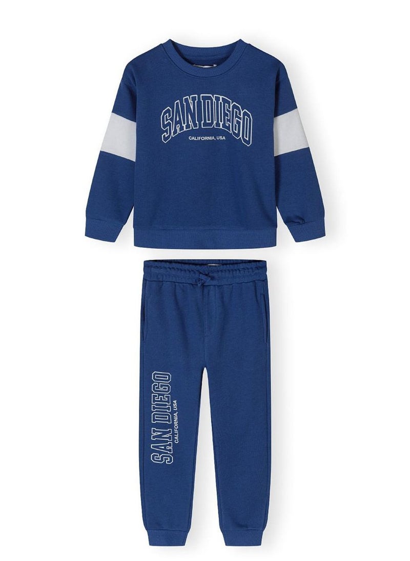 Boys Kids Tracksuit with Print – 2 Piece Set