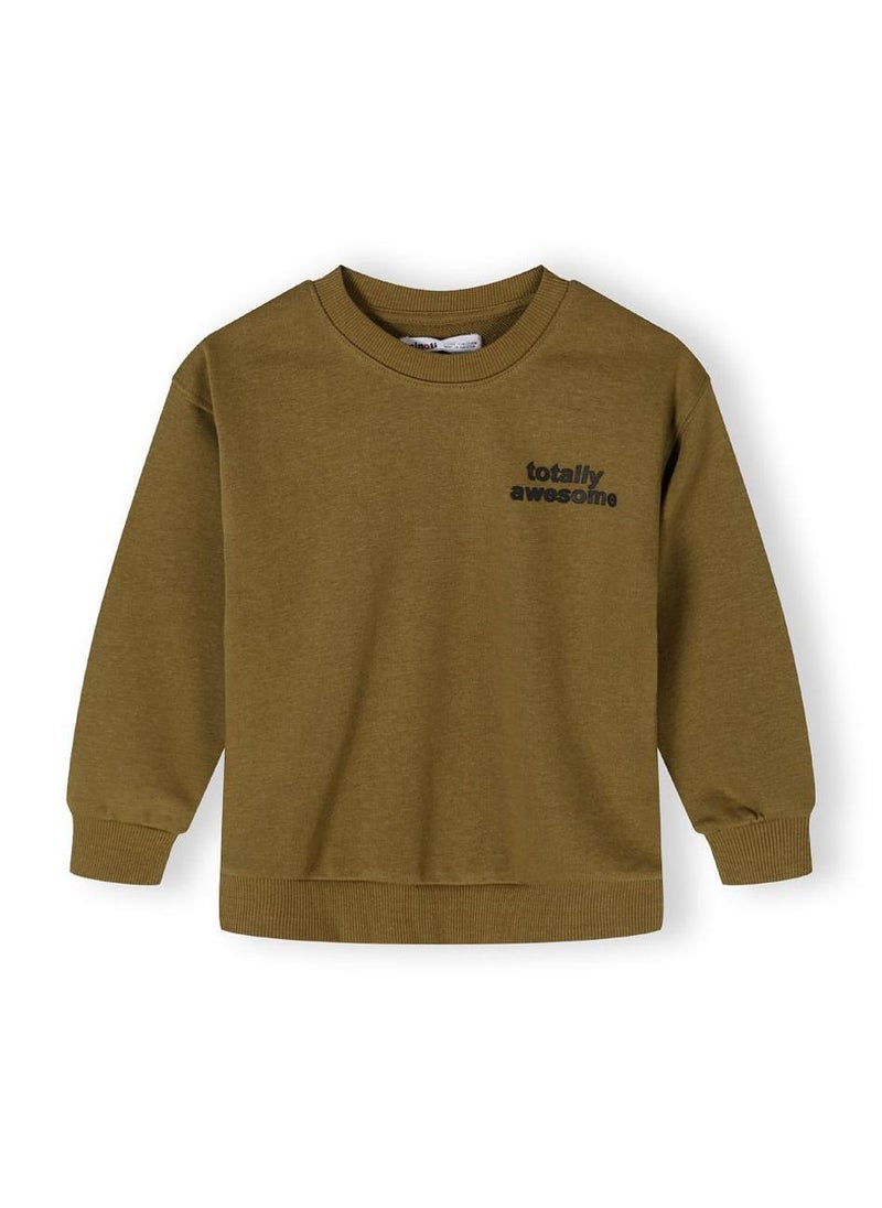 Kids Boys Tracksuit Set with Printed Sweatshirt and Joggers