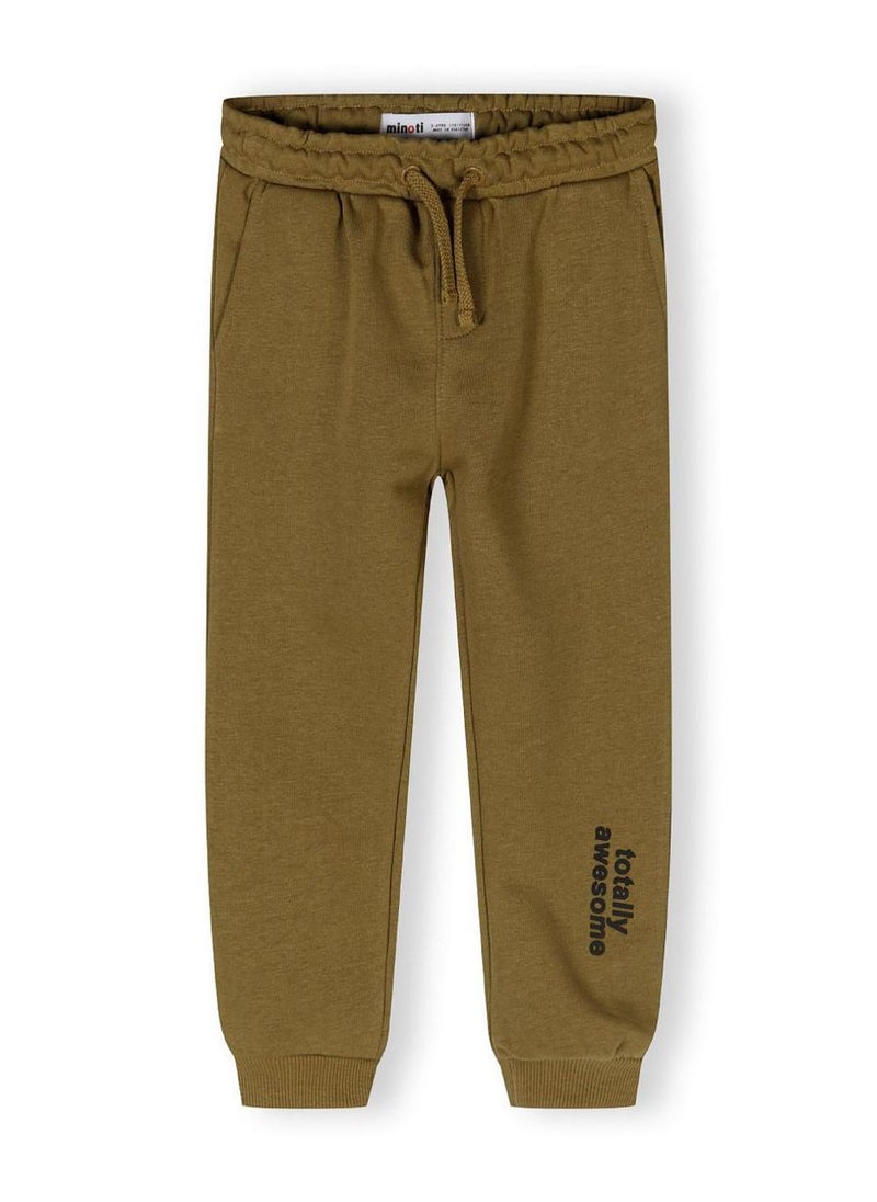 Kids Boys Tracksuit Set with Printed Sweatshirt and Joggers