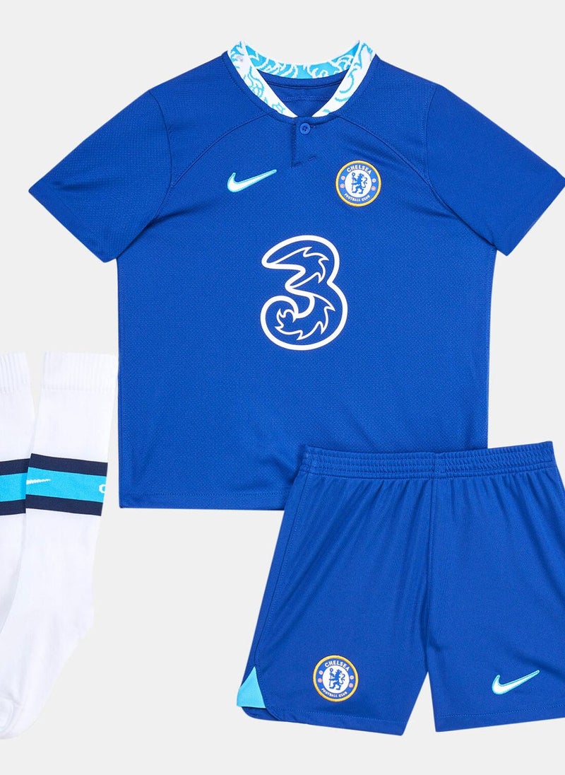 Kids' Chelsea F.C. Home Football Kit - 2022/23 (Younger Kids)