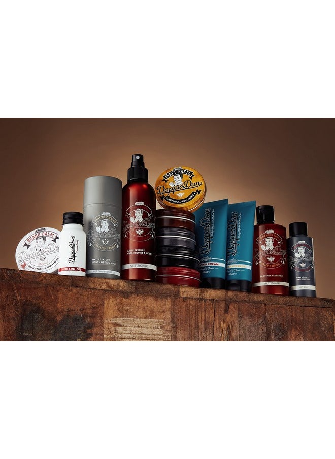 Dapper Dan Deluxe Pomade, Medium Hold Medium Shine Hair Pomade for Men, Versatile and Flexible Water Based Pomade, for a Professional Look, 2 x 100ml