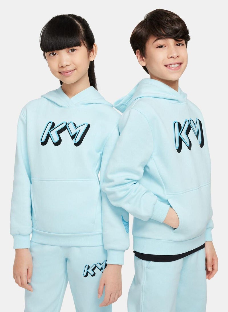 Kids' Kylian Mbappé Nike Club Fleece Hoodie (Older Kids)