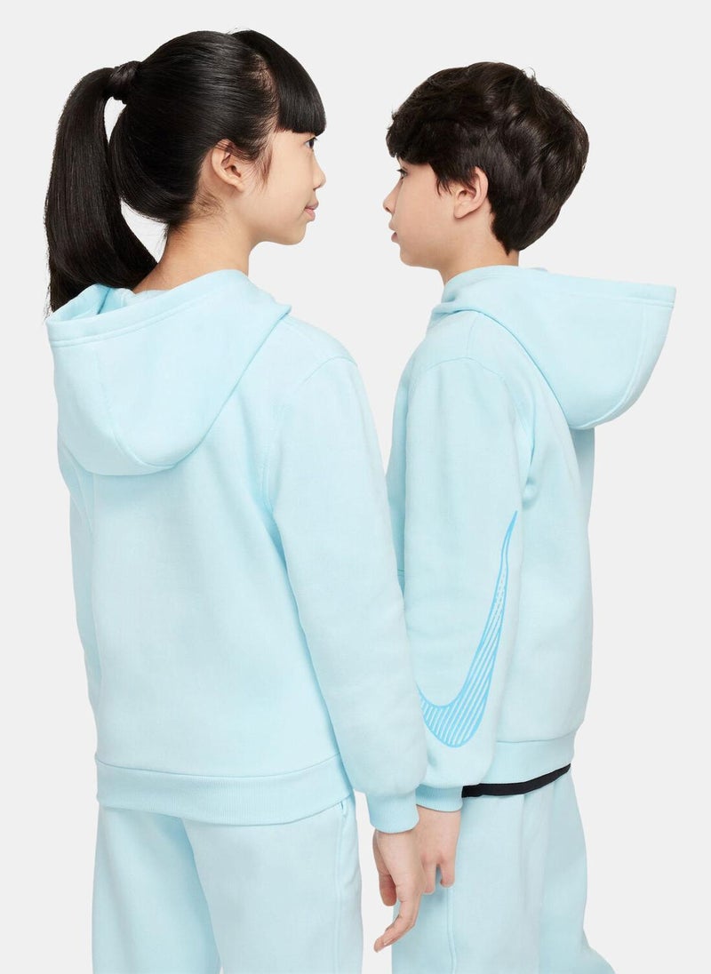 Kids' Kylian Mbappé Nike Club Fleece Hoodie (Older Kids)