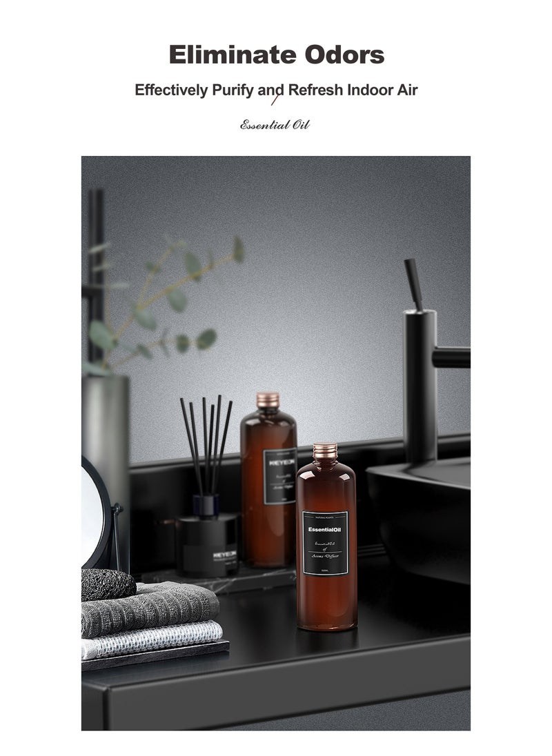 Essential Oil 500mL Bottle for Diffusers, Home Care Candle,100% Pure and Natural Oil - Aromatherapy Diffuser Oil,Aromatherapy Oils,Premium Grade Essential Scent