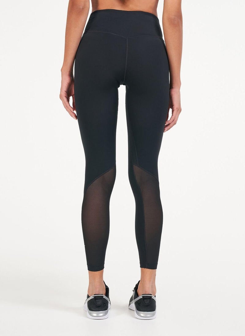 Women's One Mid-Rise 7/8 Mesh-Panelled Leggings