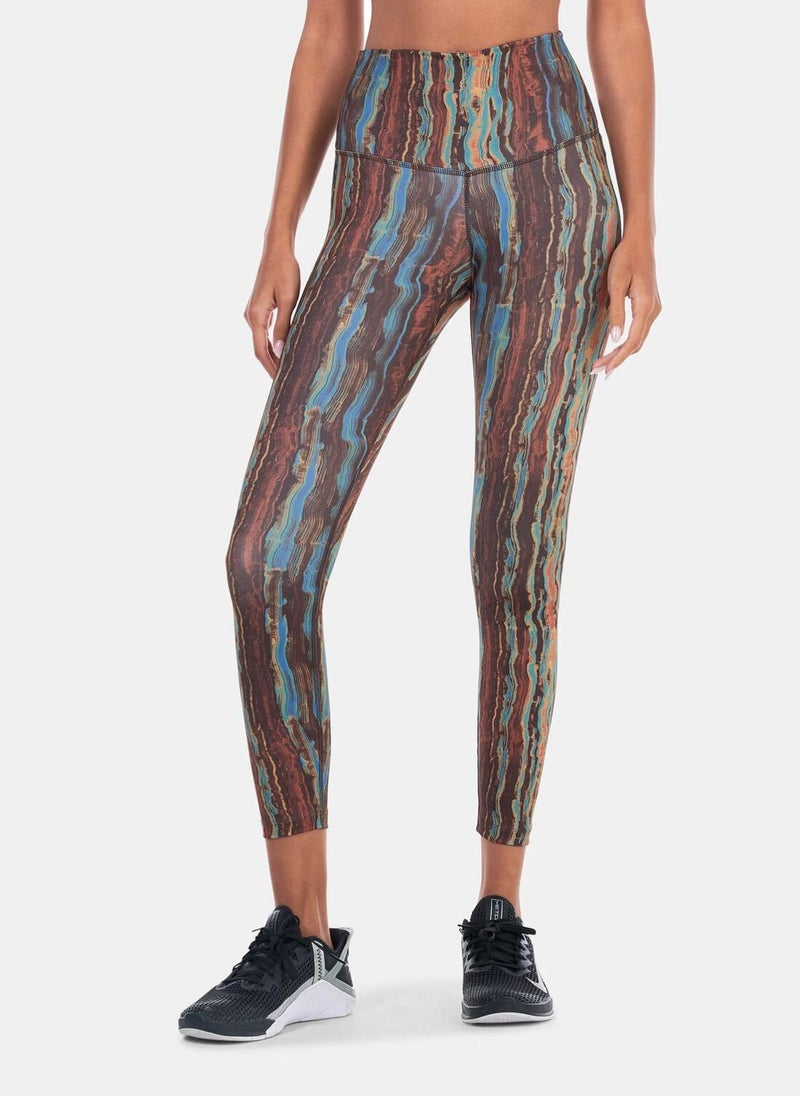 Women's Yoga 7/8 High-Rise Training Leggings