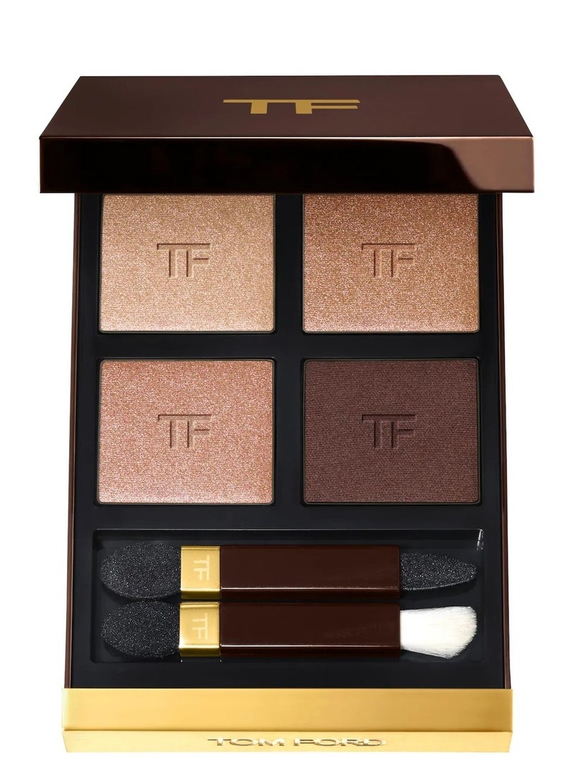TOM FORD Eye Color Quad Eyeshadow Palette, 48 Peach Glamour 5.2g