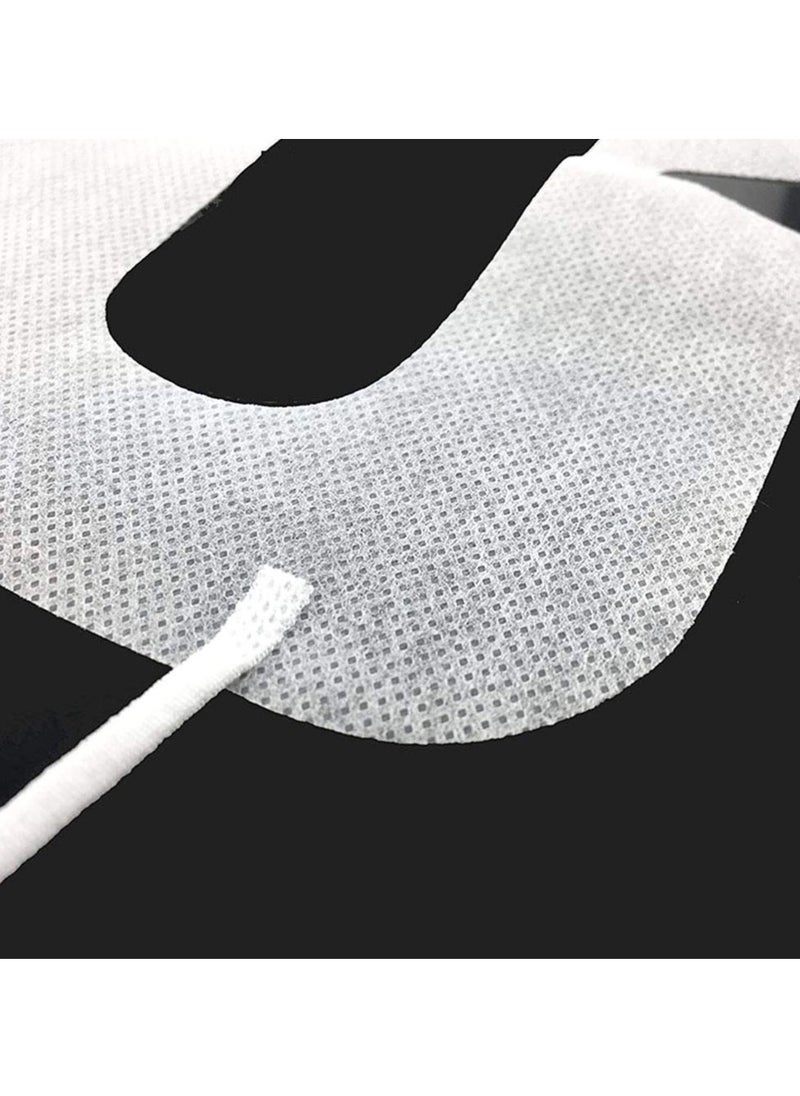 Disposable VR Eye Mask for Oculus Quest 2 Skin-Friendly  Breathable  Soft  Comfortable  and Hygienic VR Universal Mask (White 100pcs)
