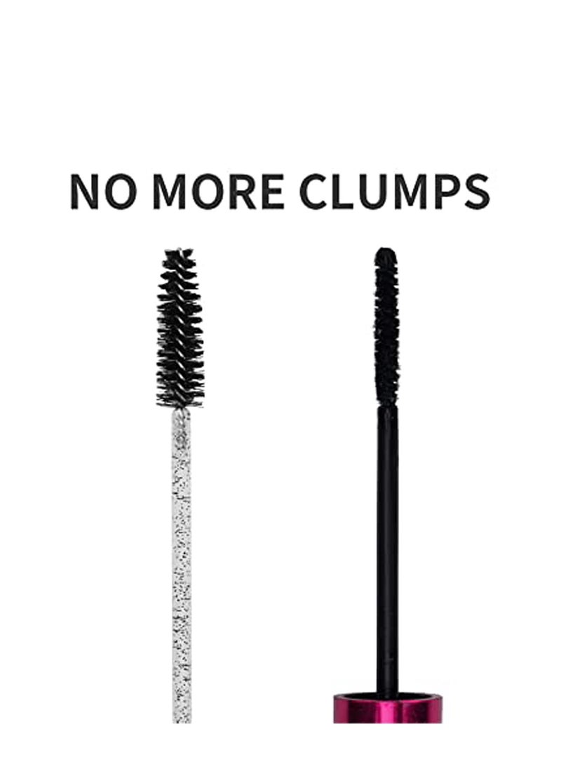 100 PCS Disposable Eyelash Brush, Mascara Wands Makeup Brushes Applicators Kits for Eyelash Extensions and Eyebrow Brush with Container