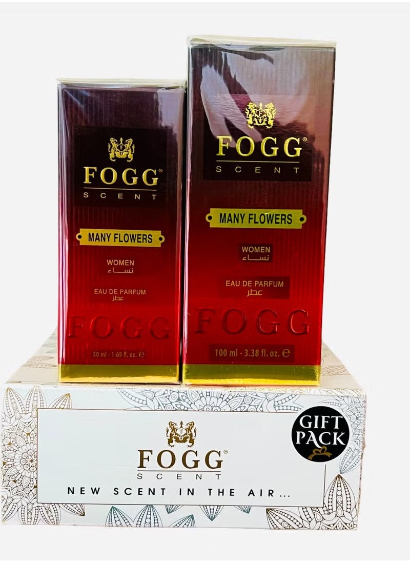 Fogg Many Flowers Gift Pack (100ml + 50ml)