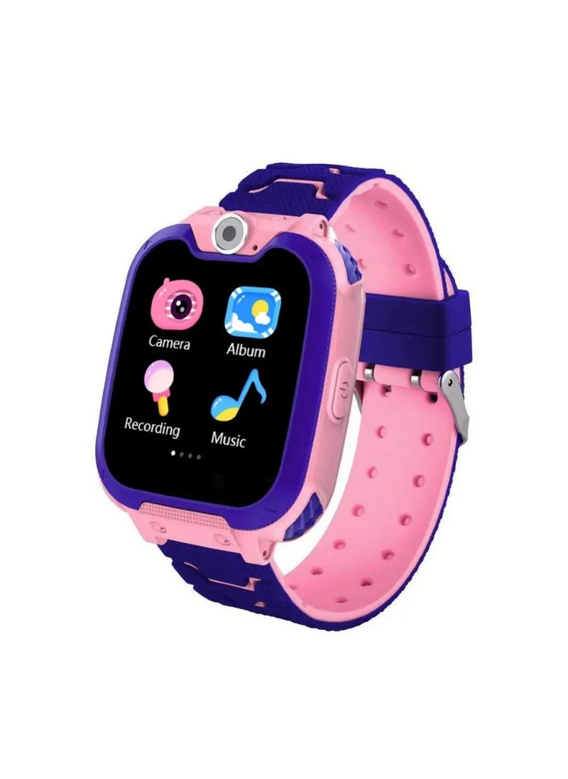 Kids Waterproof Anti-lost Smartwatch Pink