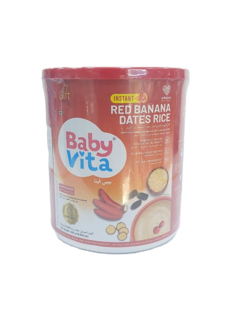 BabyVita Red Banana Dates Rice