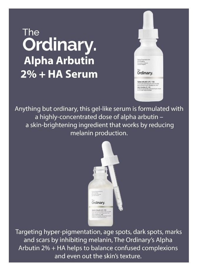 The Ordinary Alpha Arbutin 2% + HA Serum 30ml
