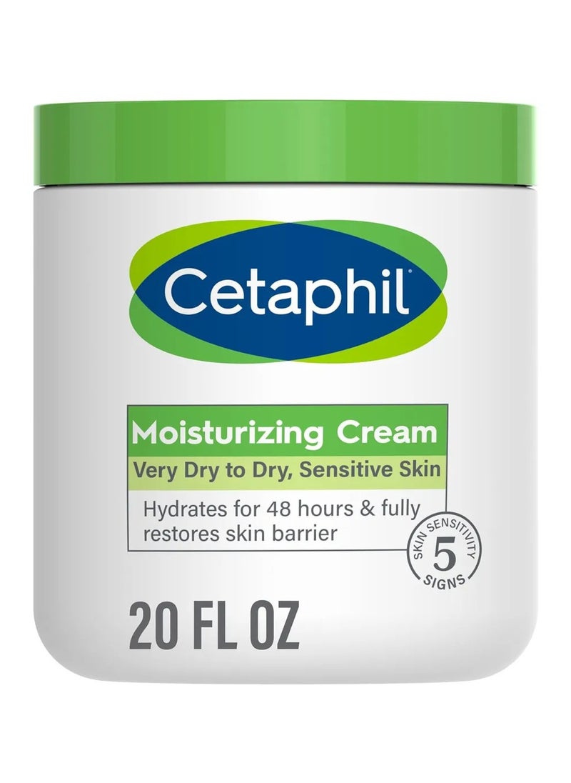 Cetaphil, Moisturizing Cream, Fragrance Free, 20 oz (566 g)