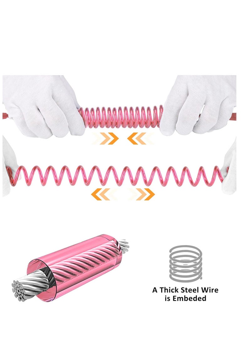 Anti Lost Toddler Leash, with Backpack Harness Wrist Link, Baby Leash Safety Walking Link for Kids Keep Your Runner Close and Safe in Crowd Public Pink
