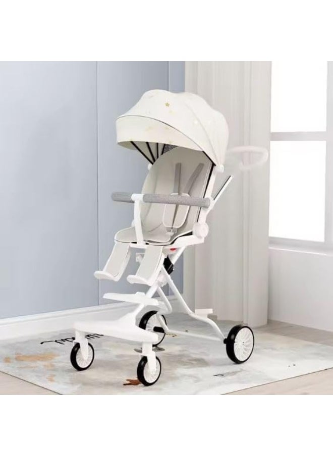Multi-functional portable 2 in 1 troller poussette bebe stroller for baby, Folding Baby Stroller Travel Pram Light Weight Foldable Carriage
