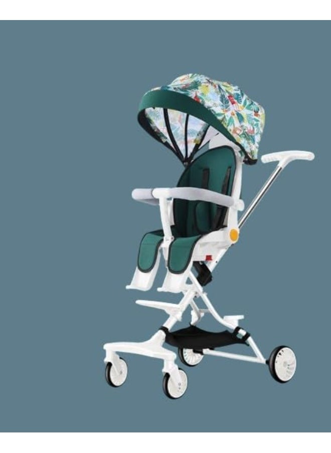Cool Berry Lightweight Travel Stroller with Reversible Toddler Seat