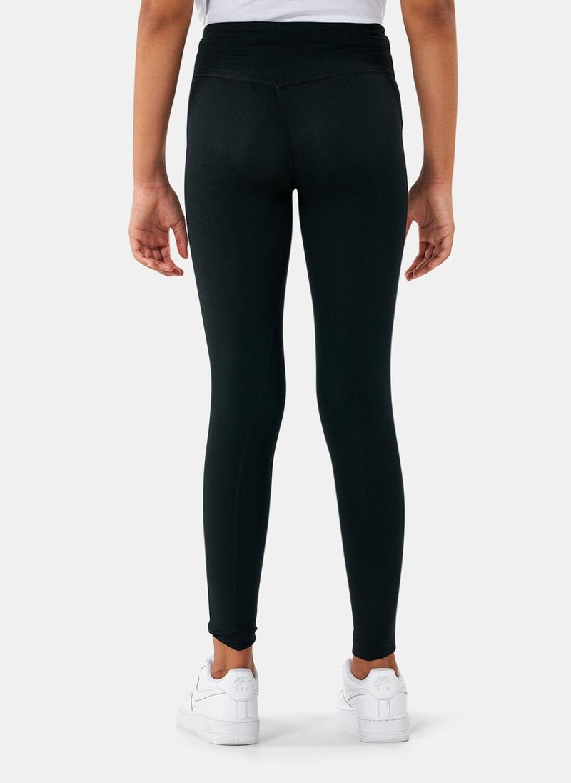 Kids' One Luxe Dri-FIT Leggings (Older Kids)