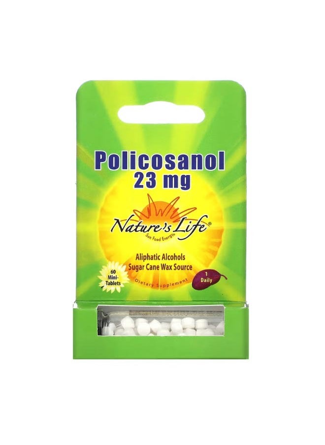 Policosanol 23 mg 60 Mini Tablets