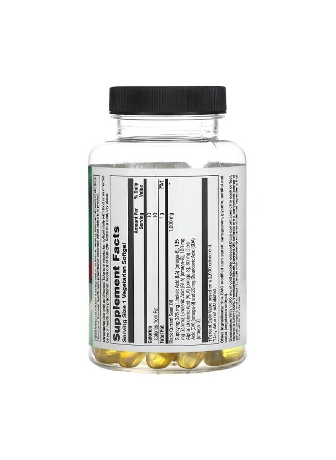 Black Currant Oil 60 Vegetarian Softgels
