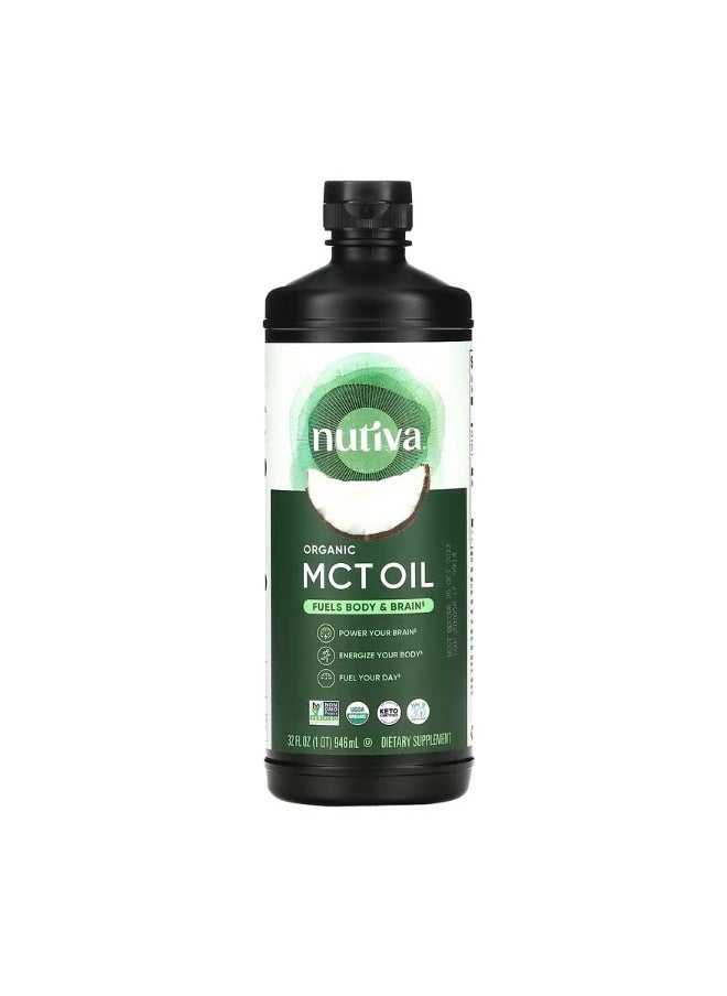 Organic Liquid Coconut Oil 32 fl oz 946 ml