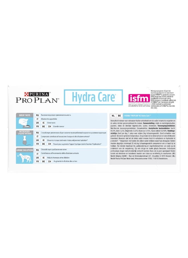 PRO PLAN HYDRA CARE FELINE WET CAT FOOD 10×85g