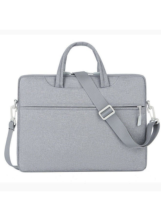 Laptop Sleeve Case 15.6 inches Shoulder Messenger Bag 360° Protective Computer Carrying with Multilayer Waterproof Anti-scratch Compatible HUAWEI Microsoft Acer Asus Laptops
