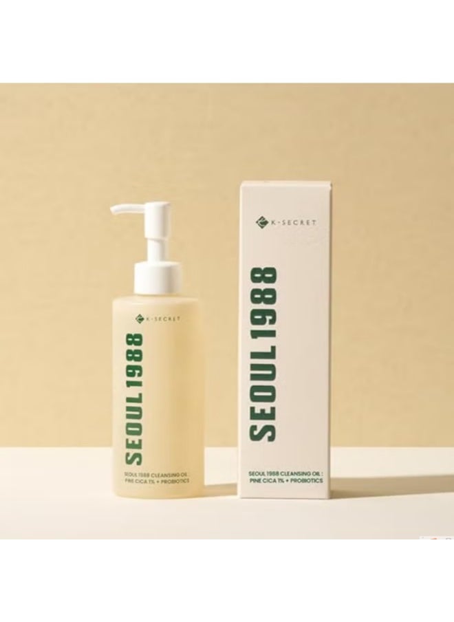 K-SECRET SEOUL 1988 Cleansing Oil : Pine Cica 1% + Probiotics 200 ml