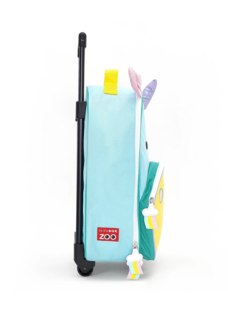 Skip Hop Unicorn Zoo Kids Rolling Luggage - 16 Inches