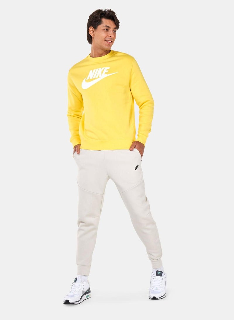 Men's Sportswear Club Fleece Graphic Crew Sweatshirt