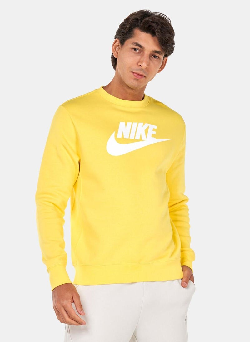 Men's Sportswear Club Fleece Graphic Crew Sweatshirt
