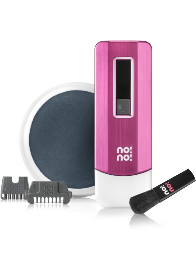no!no! Pro Hair Removal Device Basic Kit - System With Buffer and Tip Attachments for Women & Men - Flawless Remover for Face & Body