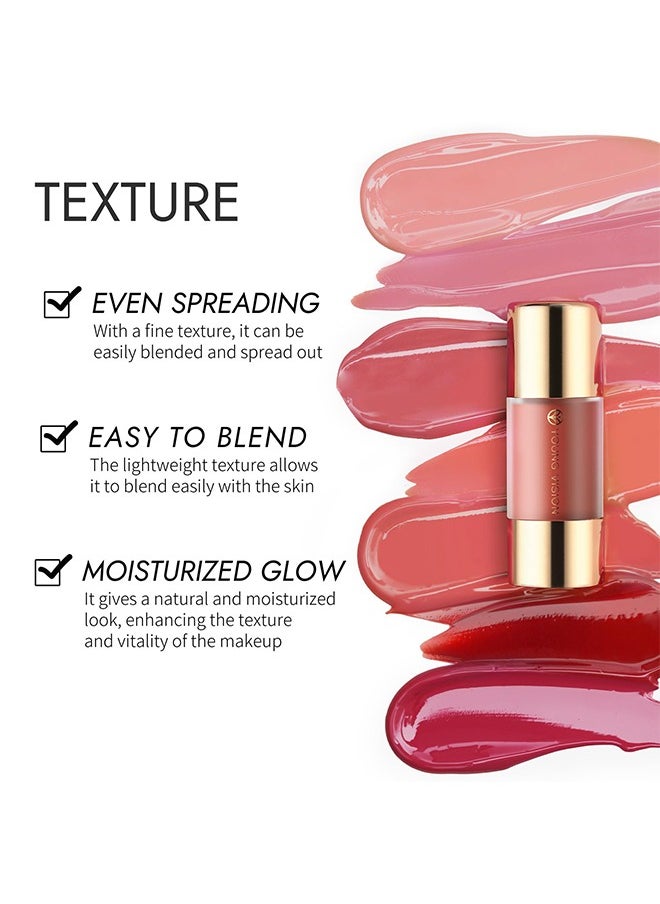 Liqud Blush,Dropper Liquid Blusher , Soft Matte Finish Cream Blush Liquid Blush Cream Blush Makeup Lightweight, Smooth Brightening Rouge #05
