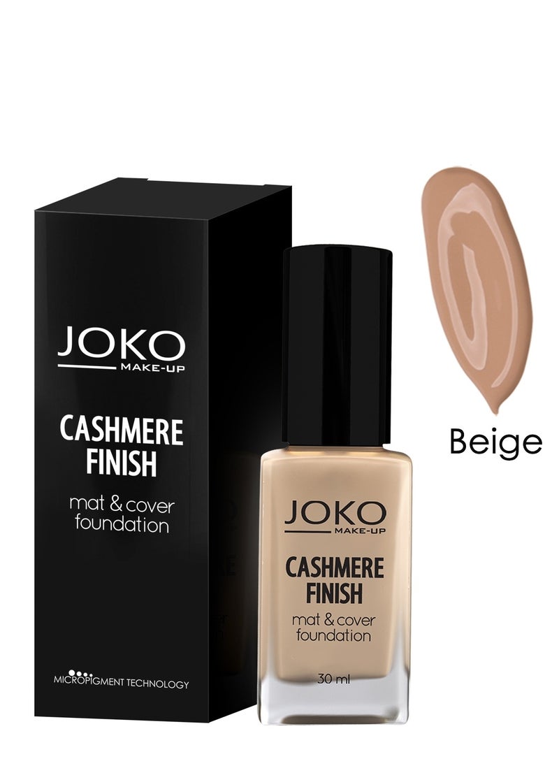 Cashmere Finish Matt and Cover Foundation J152