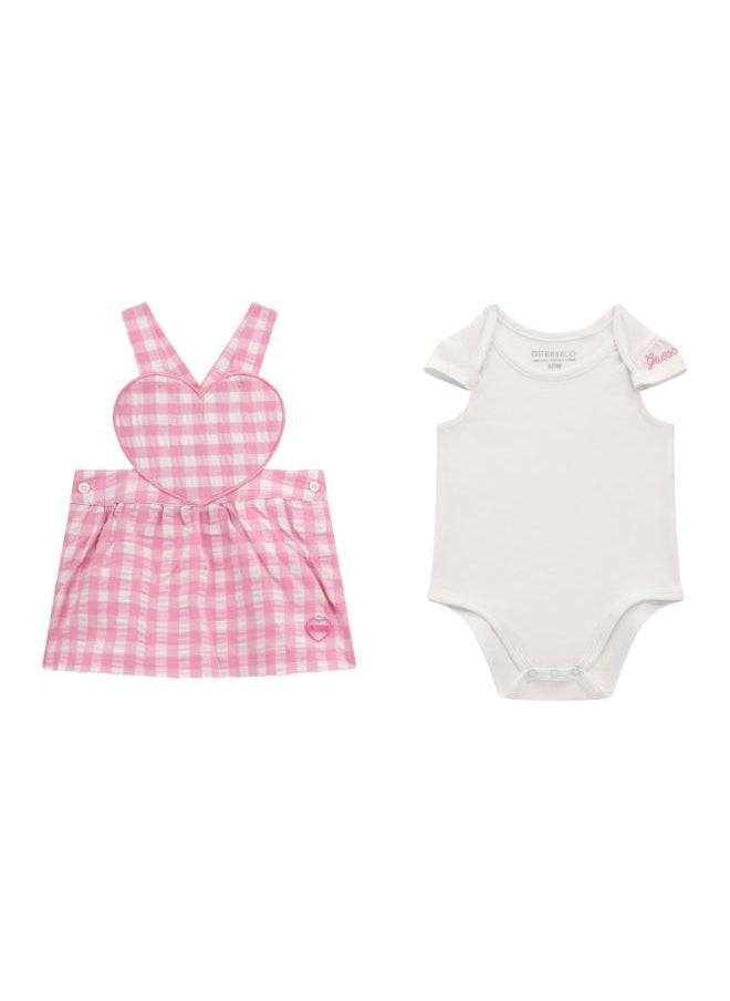 Kids Top And Skirt Set