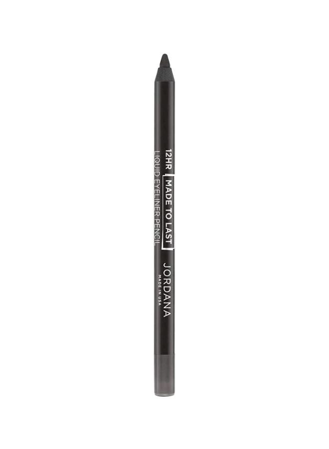 12H Liquid Eyeliner Pencil Charcoal