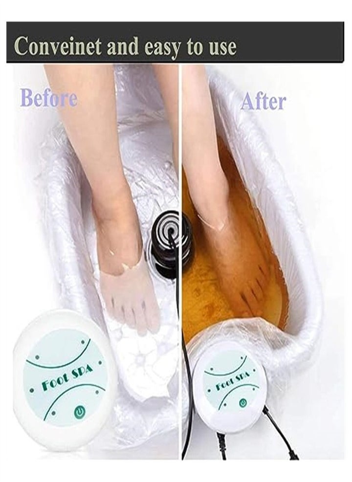 Foot bath detox machine foot spa, ion cleansing detoxification, foot bath spa machine with foot basin, suitable for home use as a gift