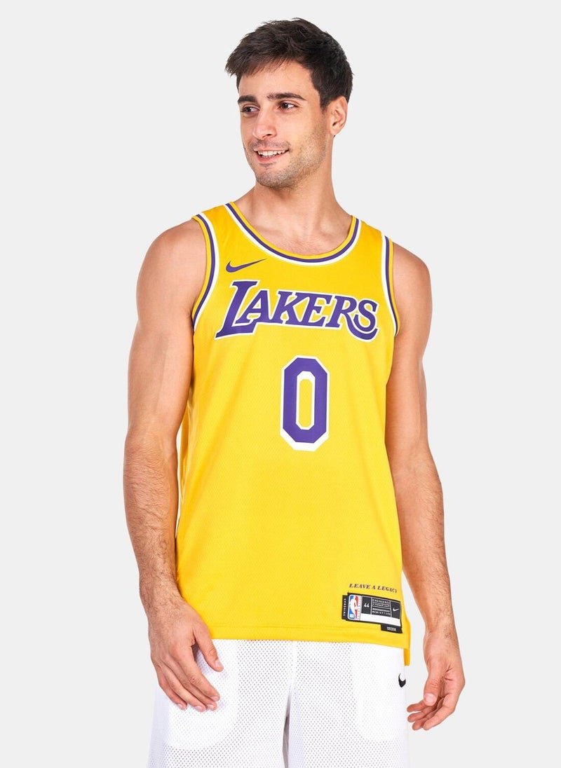 Men's Dri-FIT NBA Swingman Los Angeles Lakers Icon Edition Jersey - 2022/23