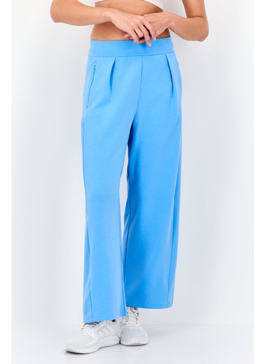 Women Sportswear Fit Yoga Sweatpants, Blue