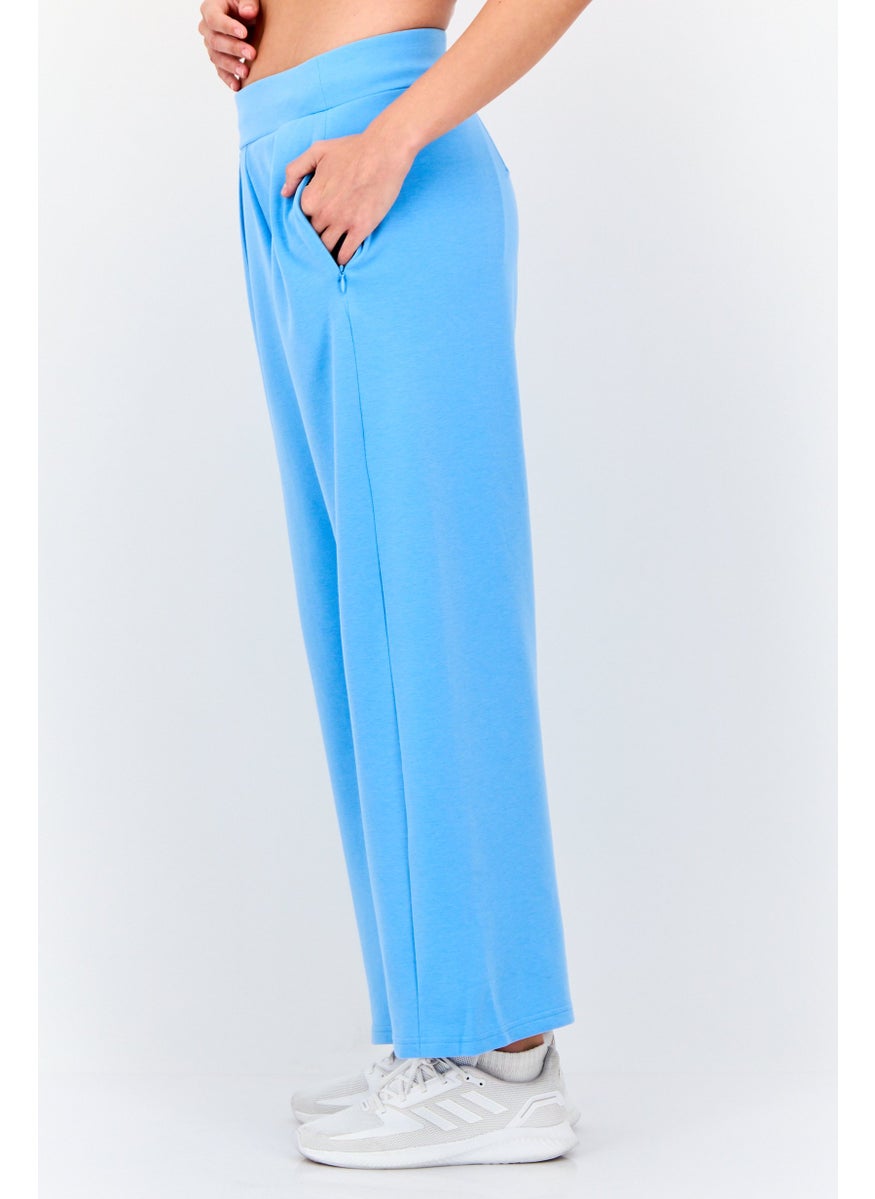 Women Sportswear Fit Yoga Sweatpants, Blue