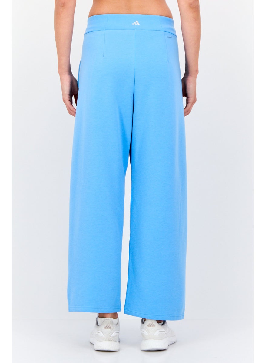 Women Sportswear Fit Yoga Sweatpants, Blue