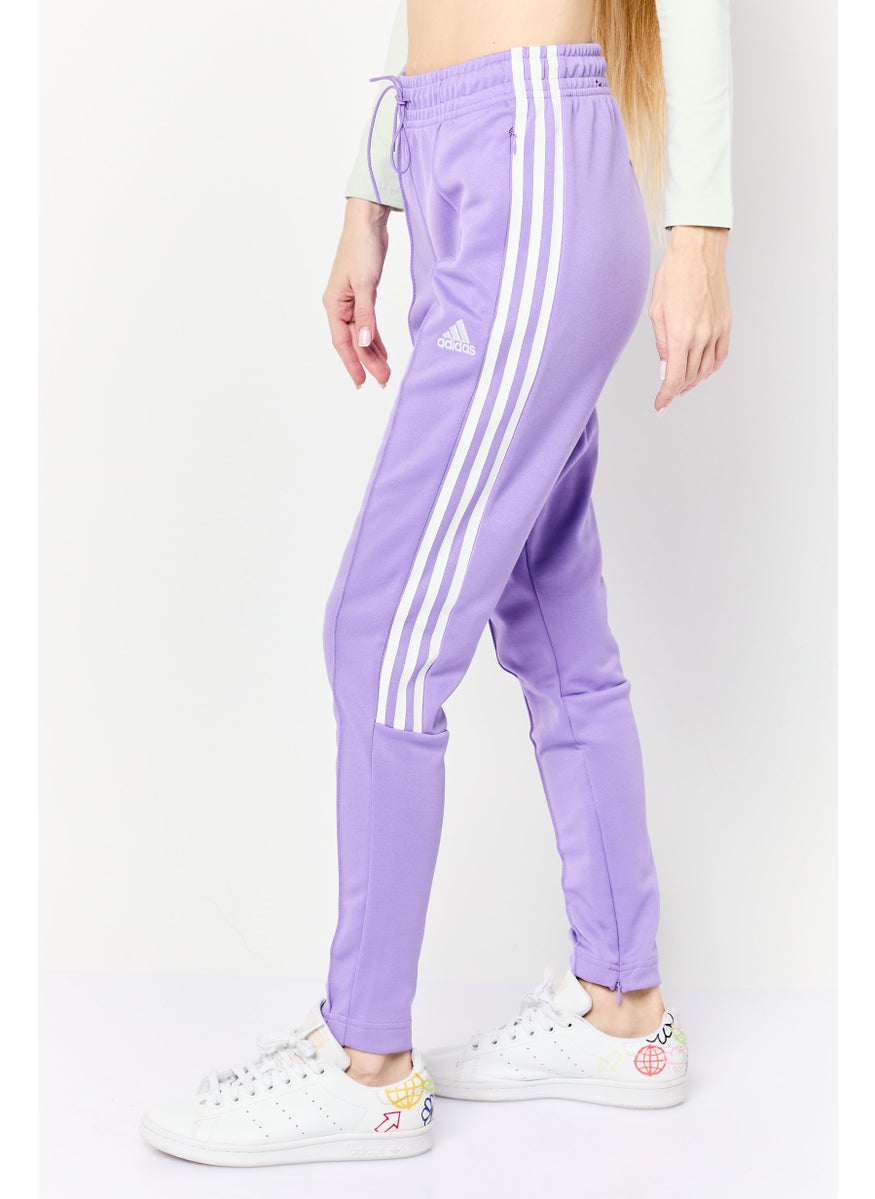 Women Regular Fit Training Track Pants, Purple