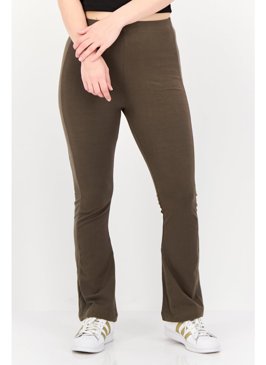 Women Sportswear Fit Training Track Pant, Brown